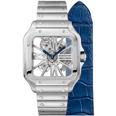 santos cartier skeleton