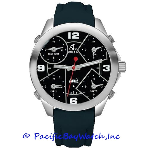 Jacob & Co. JC-2 Men's 5 Time Zone | Pacific Bay Watch