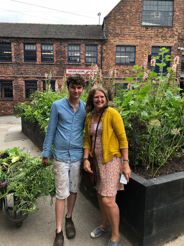 Amanda and Arthur Parkinson at Emma Bridgewater