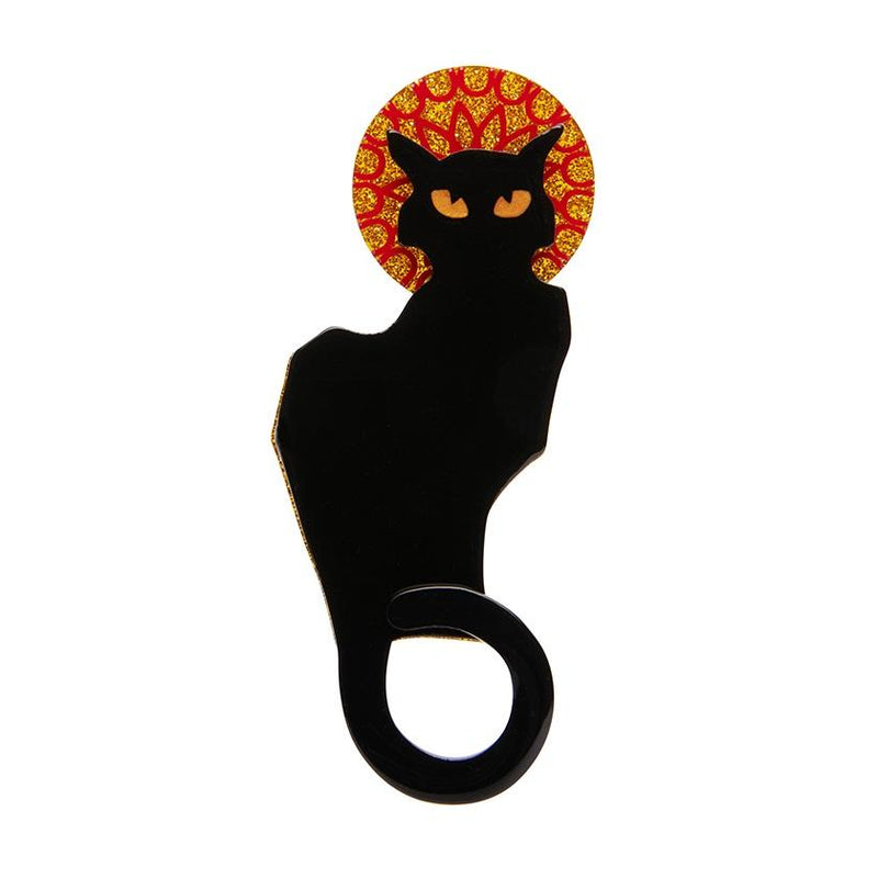 Erstwilder Le Chat Noir 21 Brooch Daisy Park