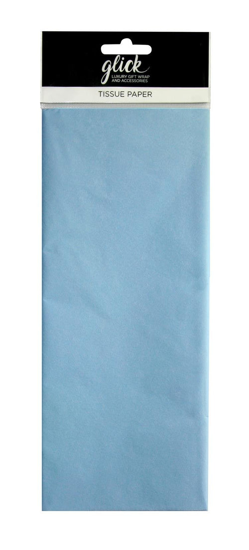 Artic blue plain tissue paper - Daisy Park