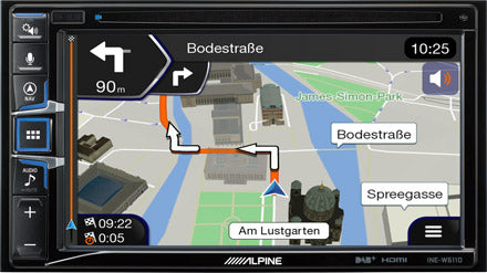 Integrierte Reisemobil-Navigation