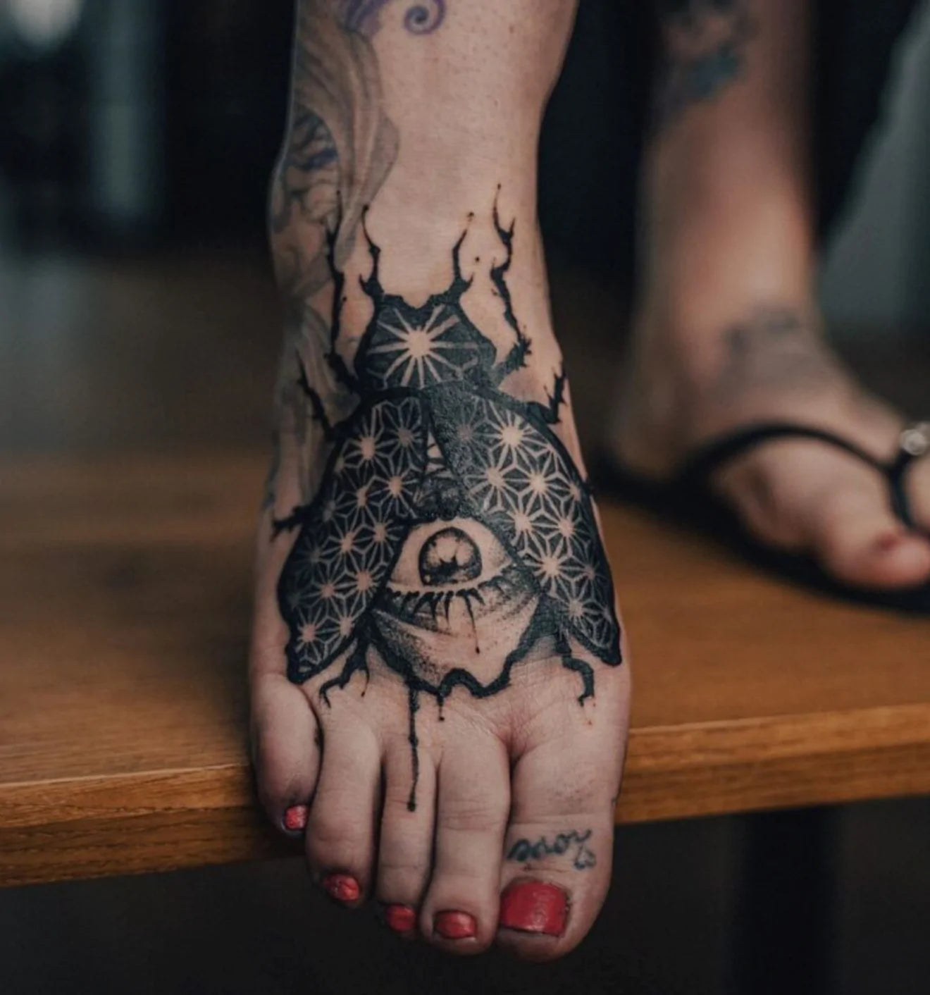 From funny and cute to just plain crazy  these are the worlds best toe  tattoos  The Scottish Sun