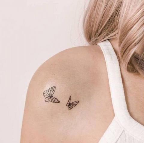 Butterfly tattoo meaning fine line