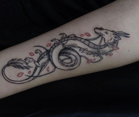 dragon tattoos forearm