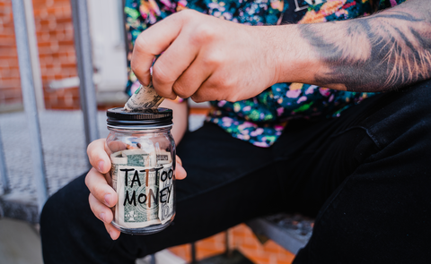 tattoo jar money