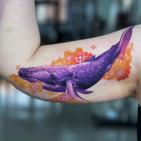 watercolor tattoo