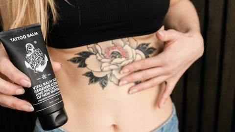 tattoo on abdomen