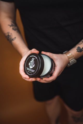 Shea butter product for tattoos