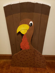 Wooden turkey