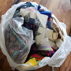 Contents of the scrap bag