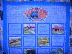"The Little Engine that Could" quilt