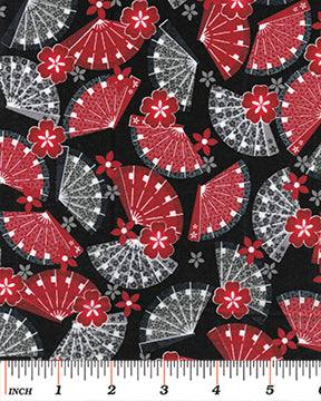 Little Harajuku Black Fab Fabrics