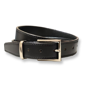 Leather Dress Belt- Round Buckle – Haute Hyde