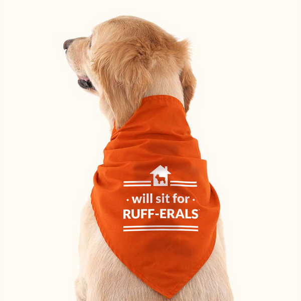 Download Dog Bandana Ruff Erals The Orange Appeal Store