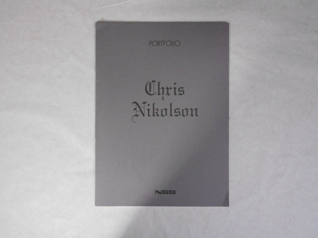 Chris Nikolson Black Portfolio | Chris Nikolson | NGS – buonaideabooks