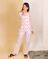 Lilac Shirt Style Pajama Set