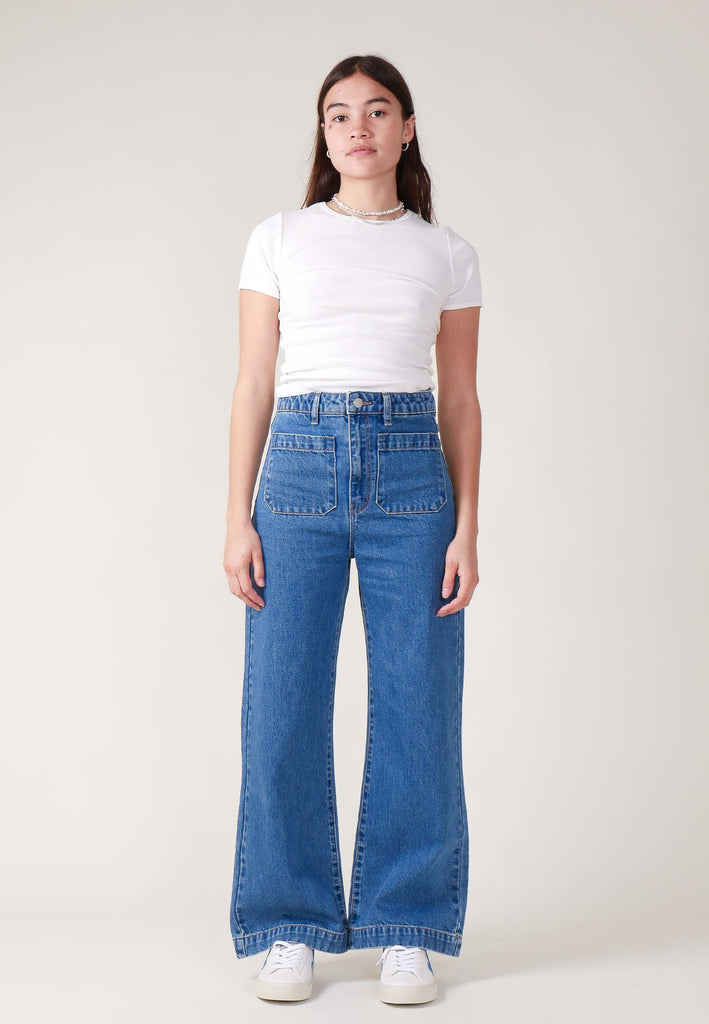 Rollas | Buy Sailor Jeans - ashley blue Online | Good As Gold, NZ