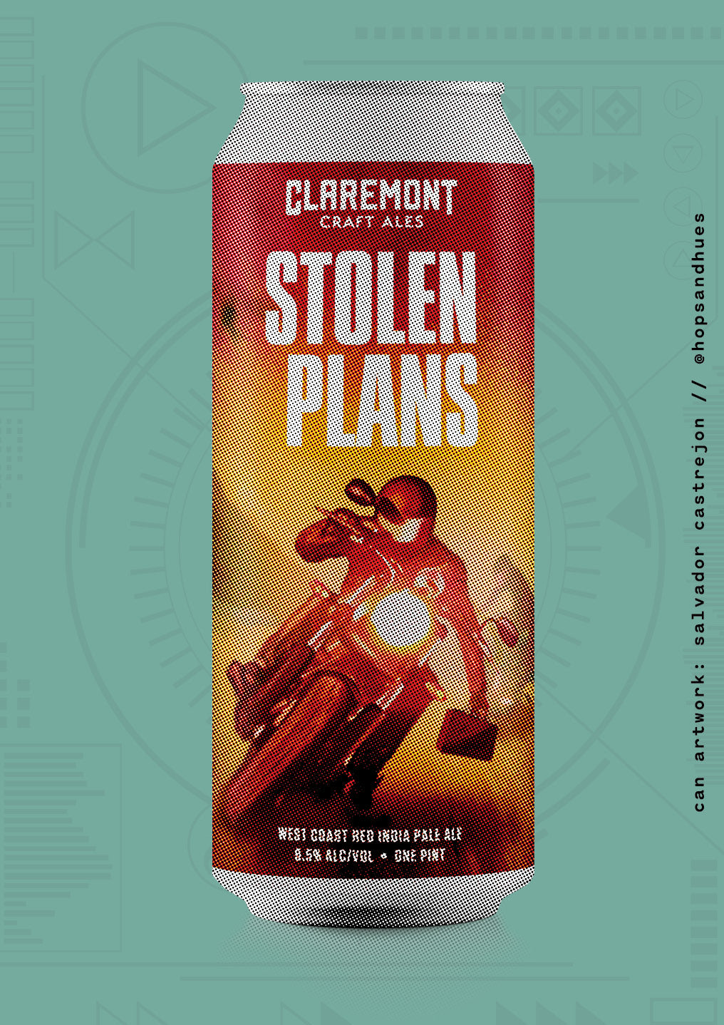 Stolen Plans by Claremont Craft Ales from Claremont, CA