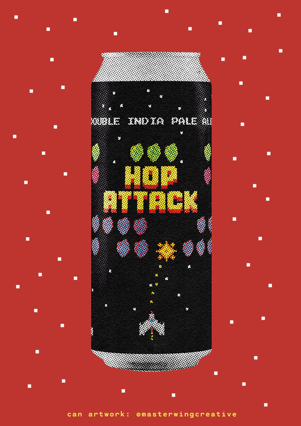 Hop Attack Double IPA by Barrel of Monks