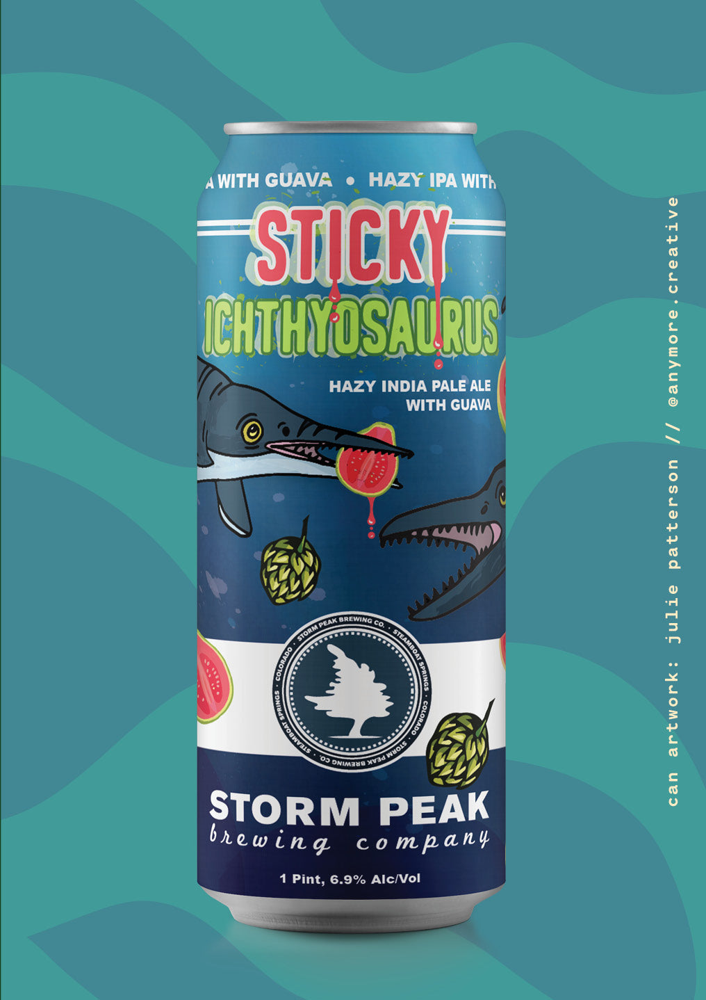 Sticky Ichthyosaurus by Storm Peak Brewing Co. from Steamboat Springs, CO