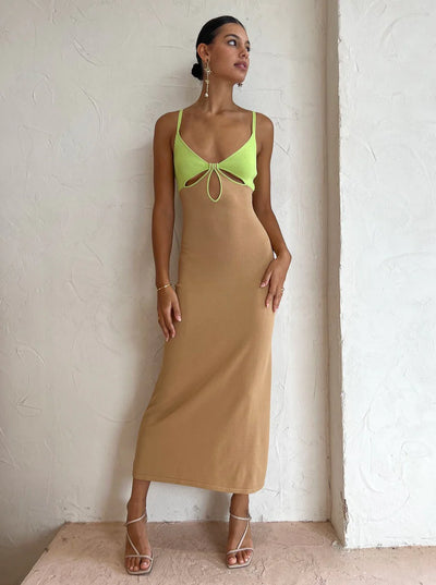 Tan Dresses & Accessories - For Hire
