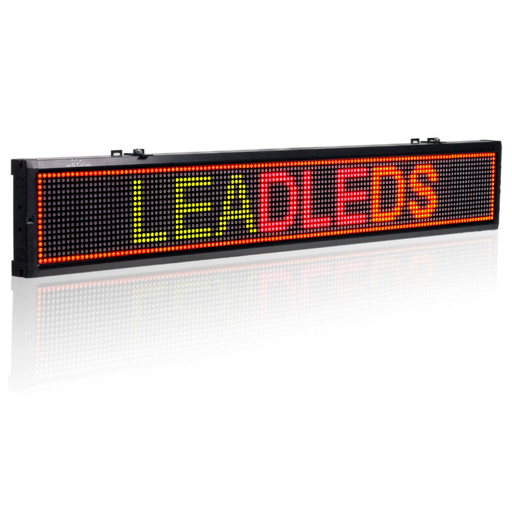 Leadleds Indoor Led Sign Display Board Programmable Message Sign 3 Col 0640