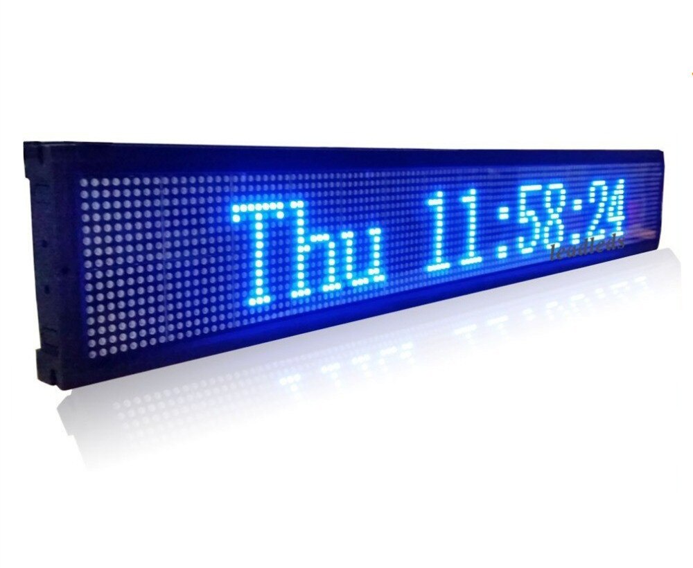 led sign board programming software usb