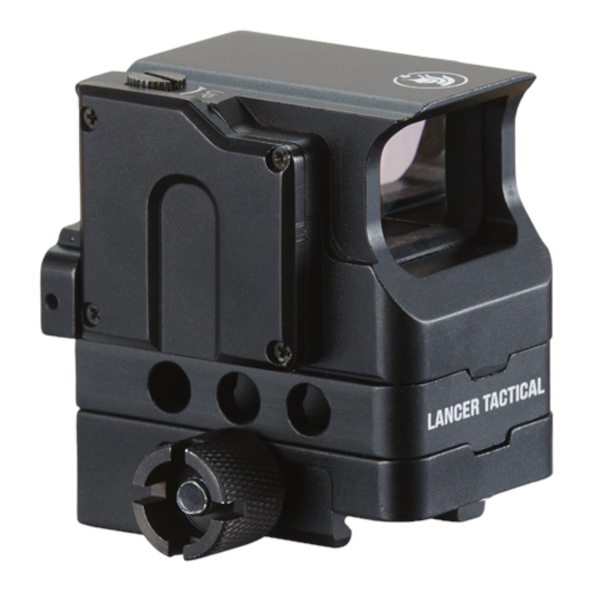  Lancer Tactical 1 x 30 2MOA Mi-cro Red Dot Sight 1x25mm Reflex  Sight Waterproof & Shockproof & Fog-Proof Red Dot Scope, Mini Riflescope  with 1 inch Riser Mount, Black. : Sports