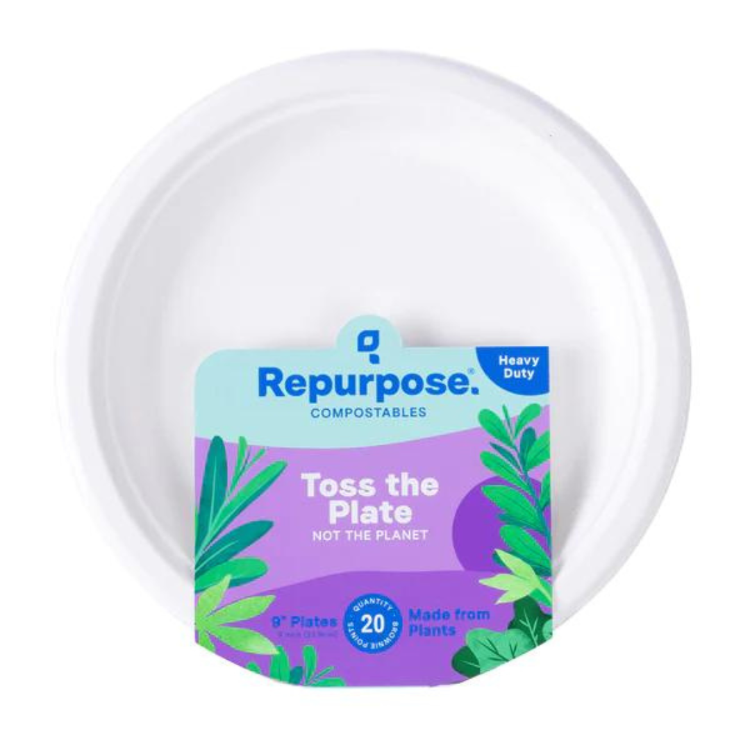 Compostable plates summer bbq