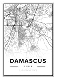 Map Damascus