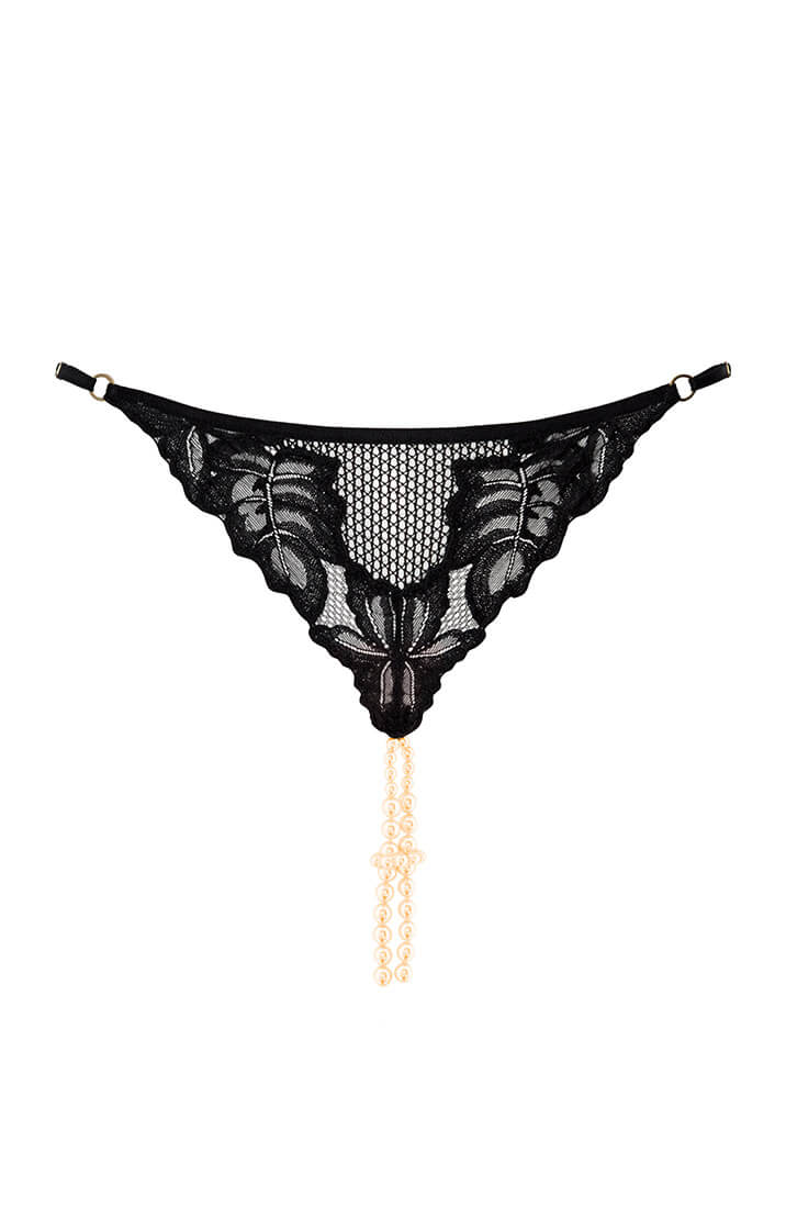 G-string med perlesnor - London G-String