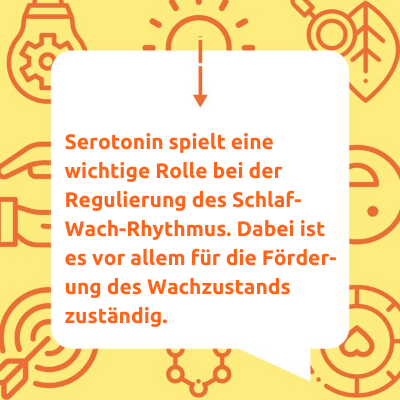 Serotonin reguliert Schlaf