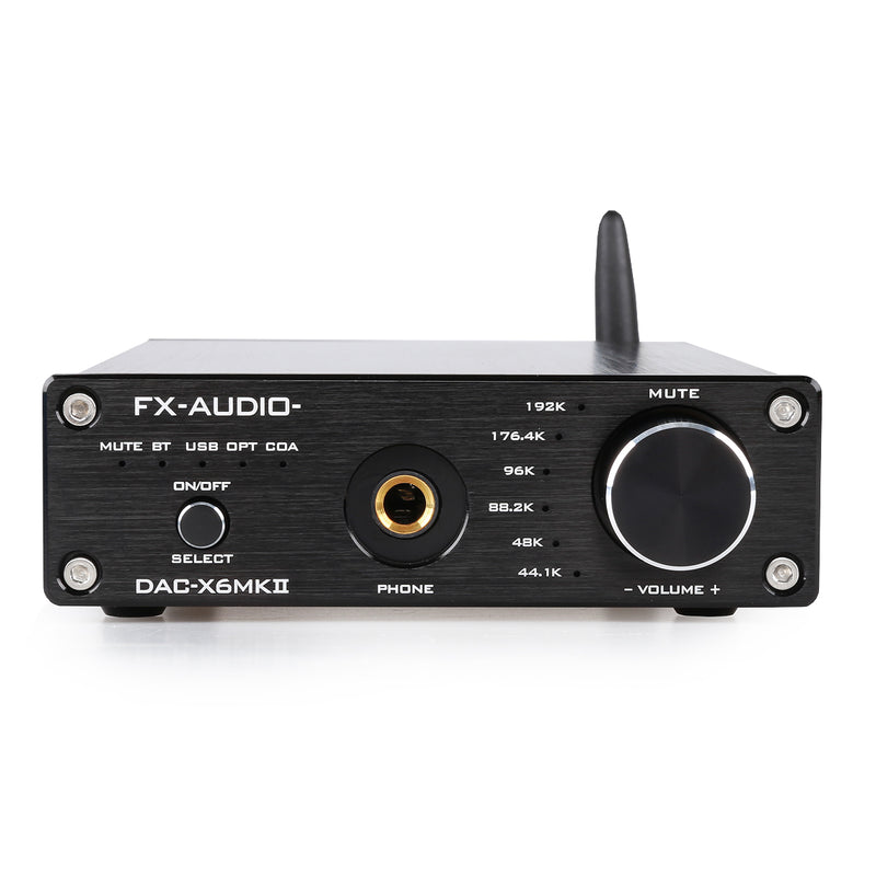 Fx Audio Dac X6 Mkii Ess9018 Tpa61 Chip Bluetooth 5 0 Aptx Spdif Coa