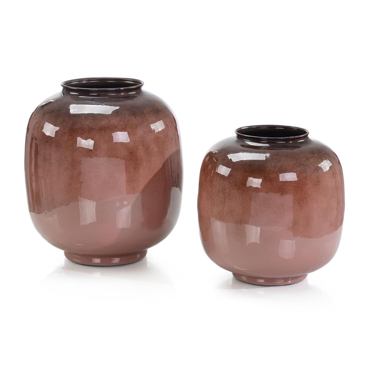 A SET OF TWO FORTE VASES