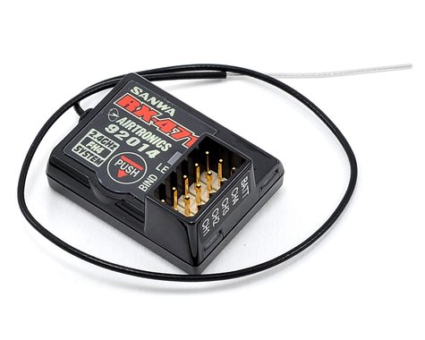 Sanwa/Airtronics RX-472 2.4GHz FH4T 4-Channel Receiver – Hyper Hobbies