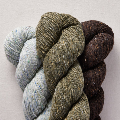 Lucky Tweed - 58 - Light Gray — Kelbourne Woolens — Flying Fingers Yarn Shop