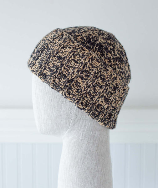 Marled Boyfriend Watch Cap Using Brooklyn Tweed Loft Churchmouse