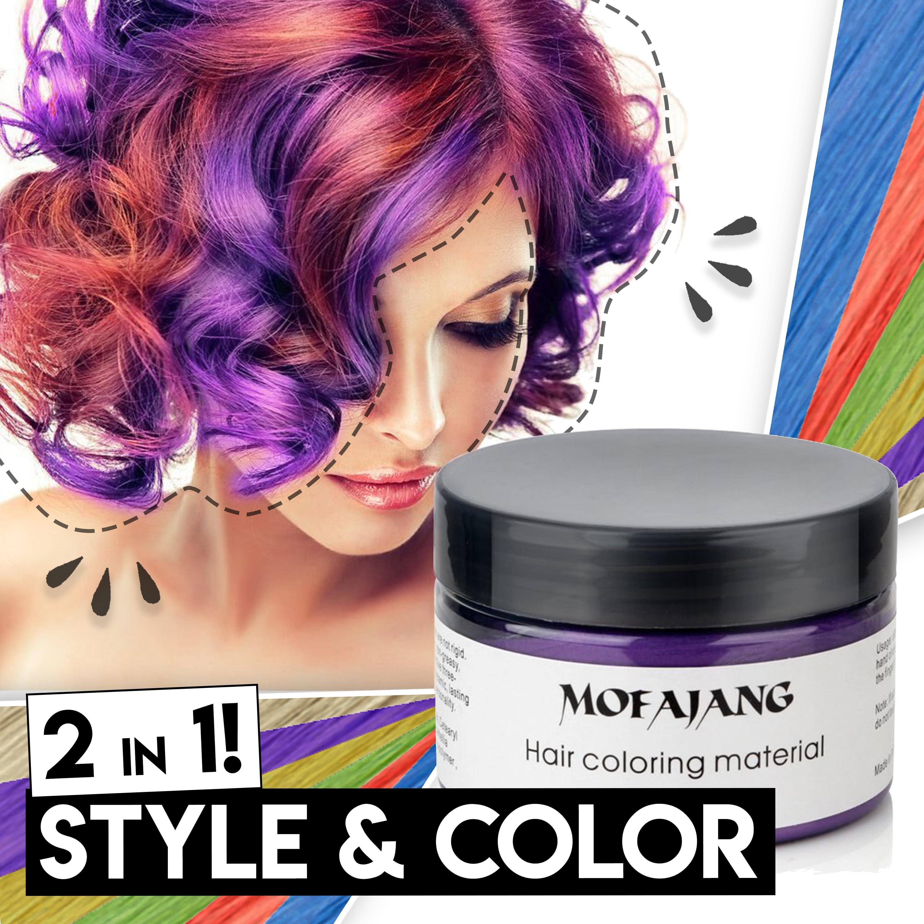 hair wax color