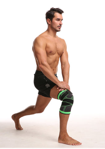 FITIZ Genouillères élastiques robustes pour s'accroupir, bandes de genou  pour gymnastique, douleur, WOD, Cross Training, Powerlifting, Genouillère  pour homme/femme : : Sports et Loisirs