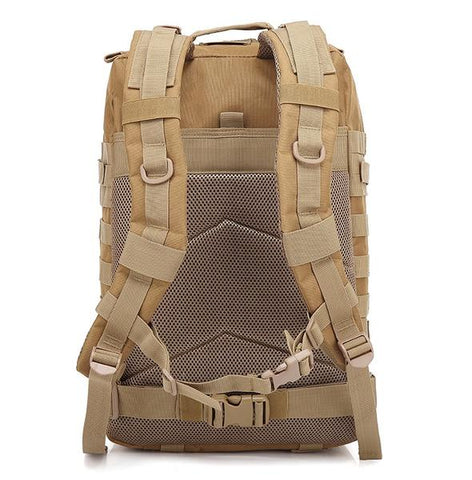 dos du sac crossfit militaire tactique 45l kaki