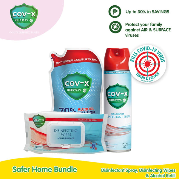 COV-X Safer Home Bundle – NurseryVan.com