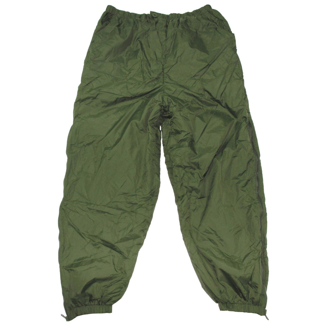 Genuine Swedish Army Pants Insulated M90 Green Thermal Trousers Cold Weather  