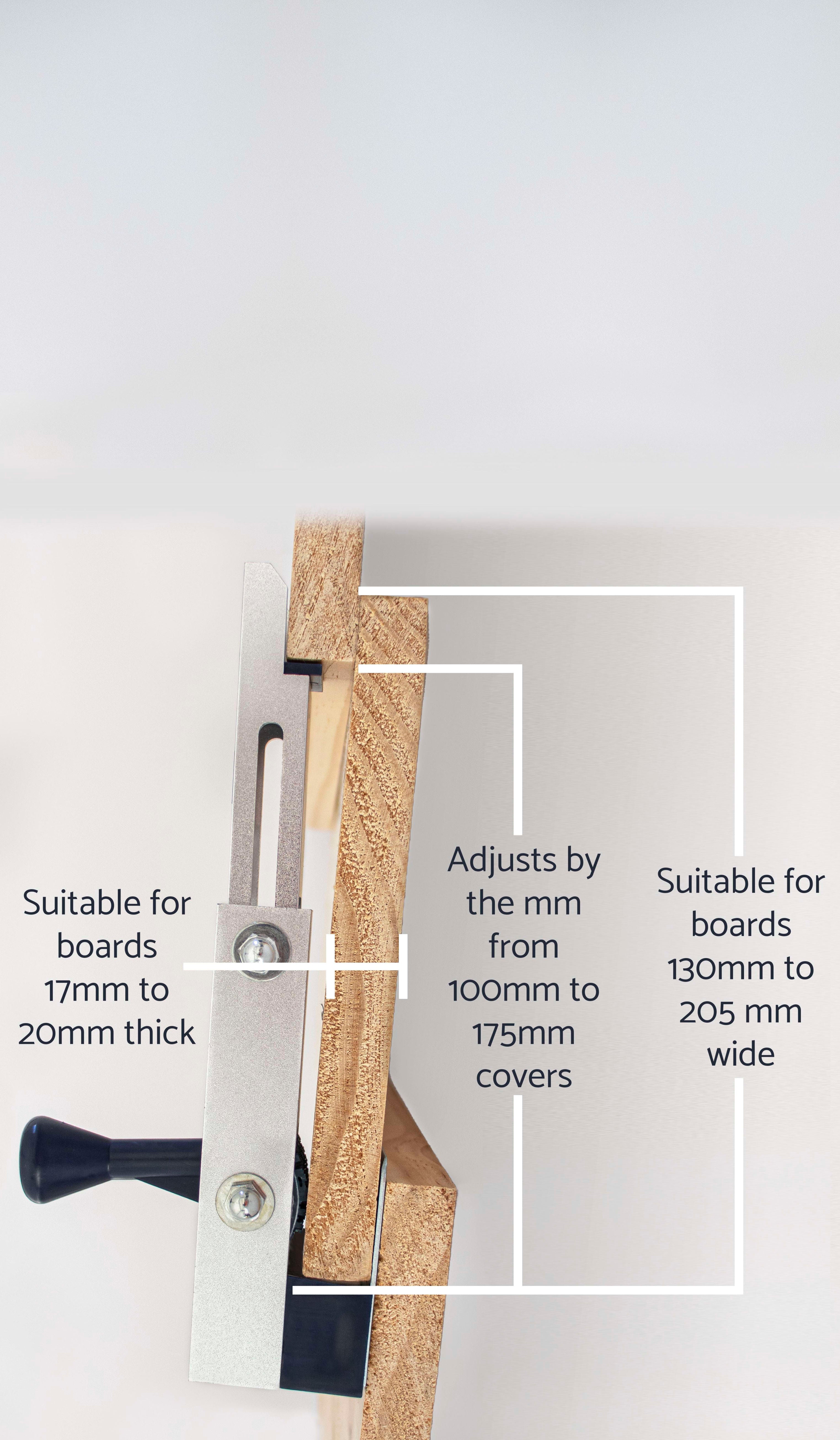 Get the perfect lap on your weatherboards with CladMate