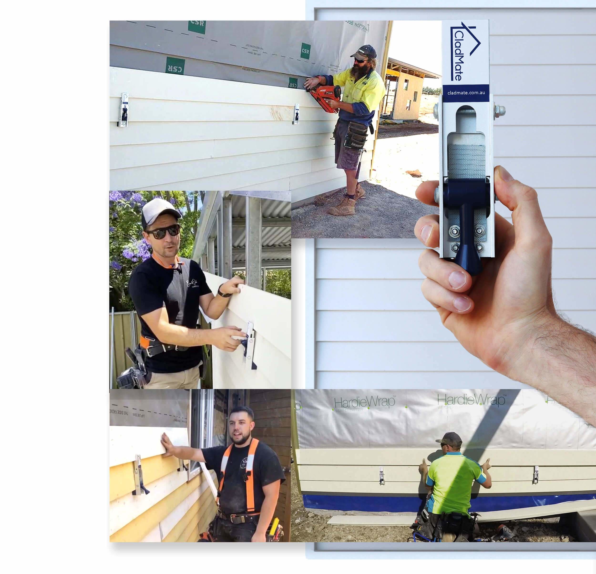 CladMate Gallery of Carpenters Using CladMate on Weatherboards