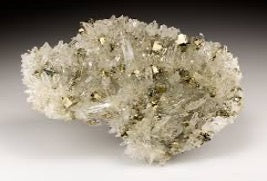 Quartz with Pyrite