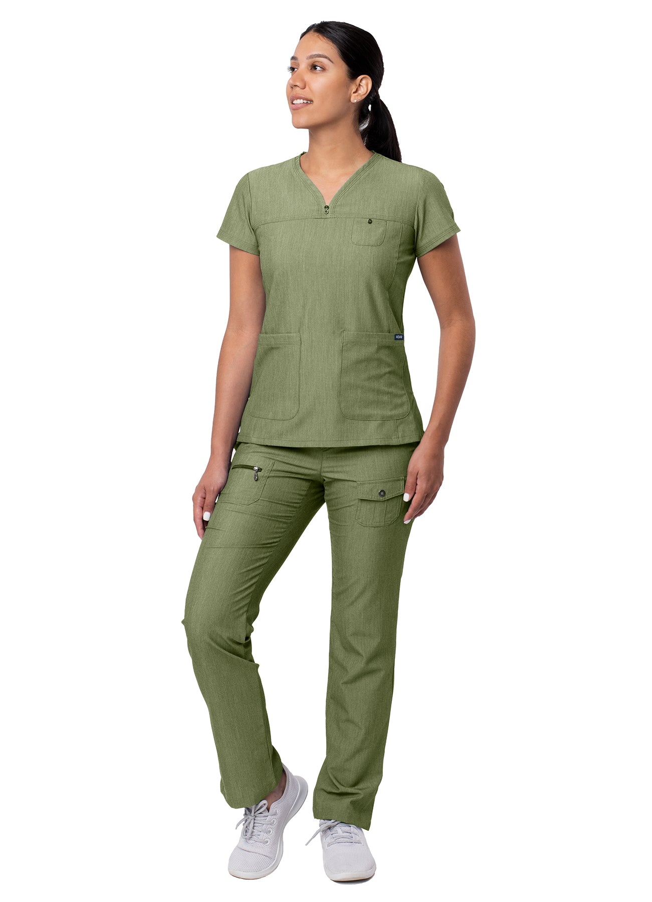 Adar Pro Scrubs For Women - Tailored Yoga Scrub Pants 