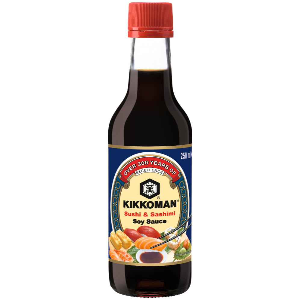 Kikkoman Sushi And Sashimi Soy Sauce 6x250ml The Gorgeous Food Company