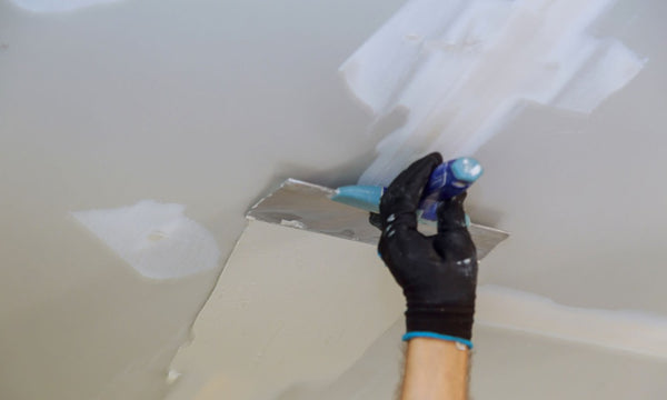 Using a Drywall Taping Knife over a joint