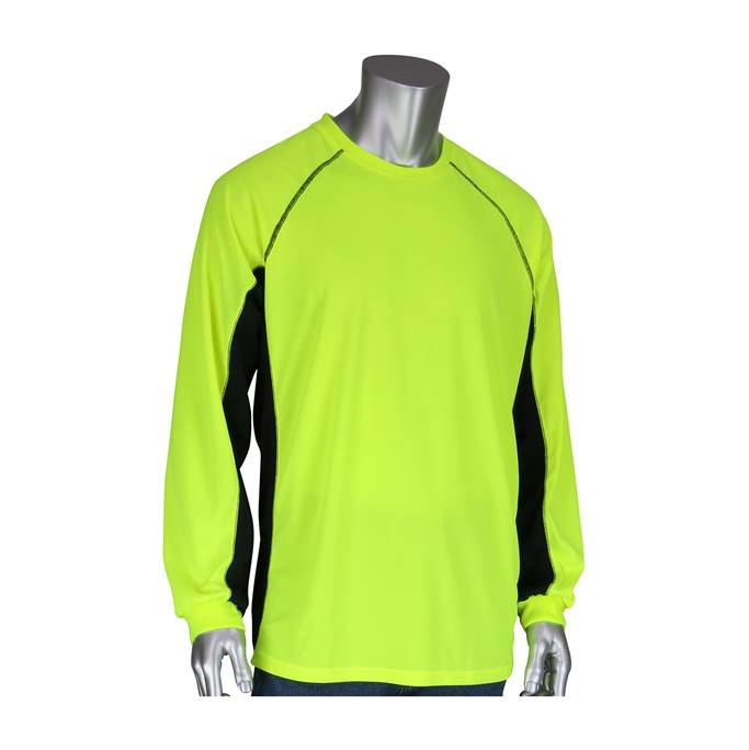 PIP 310-1150B Non-ANSI Long Sleeve Safety T-Shirt w/ Built-In Insect  Repellent